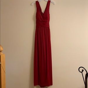 Beautiful Red (Color: Apple) Bridesmaid Dress